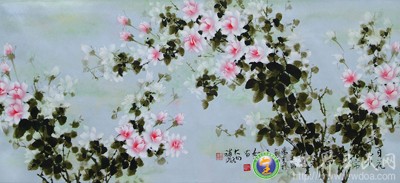 王躍進與月季花(圖1)